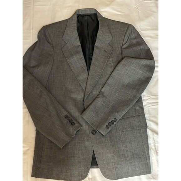 Dior Other - Vtg  Christian Dior Monsieur Gray Glen Plaid Wool Blazer Sport Coat